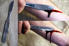 Нож для съемок кровопускания